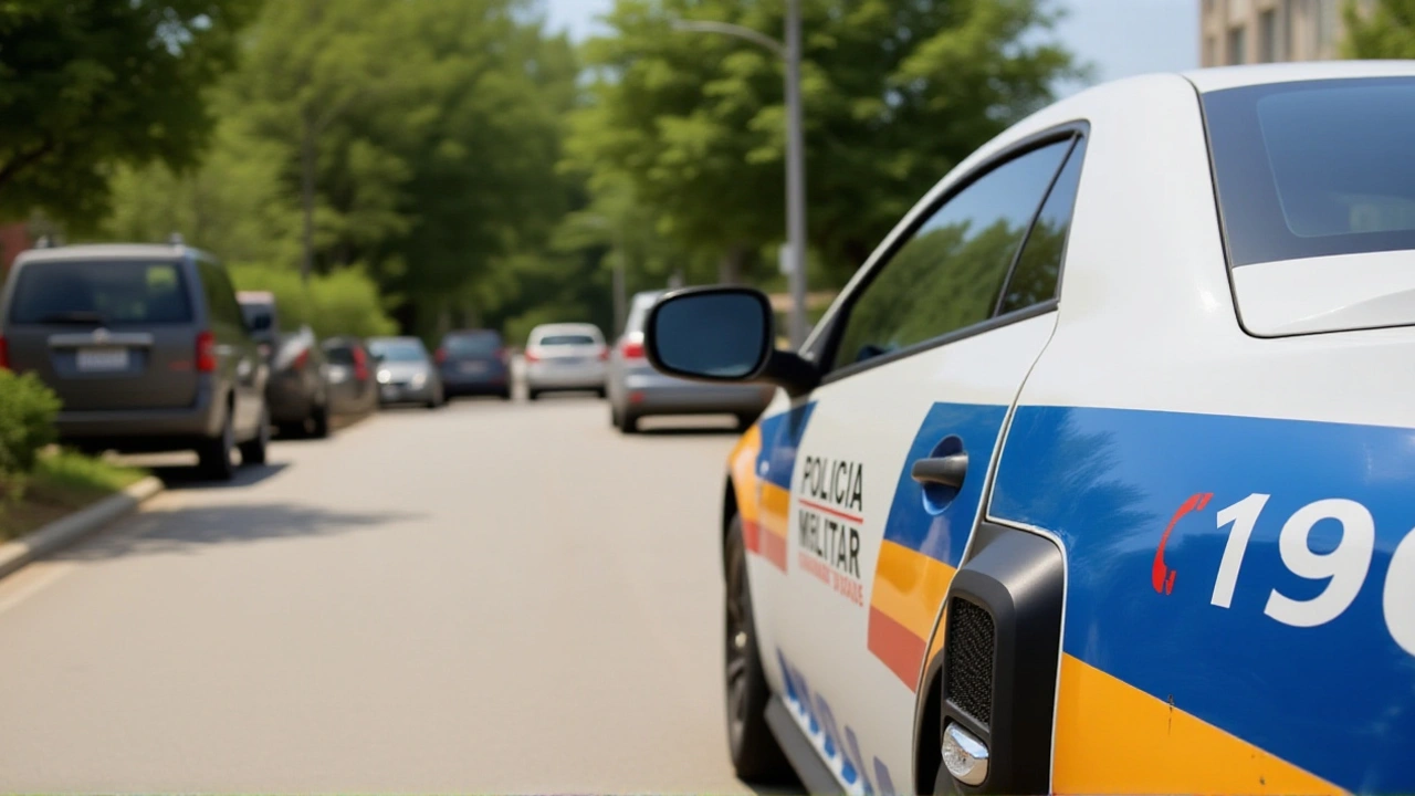 Homem é preso por agredir irmã com rodo em briga por notebook em São Domingos do Prata